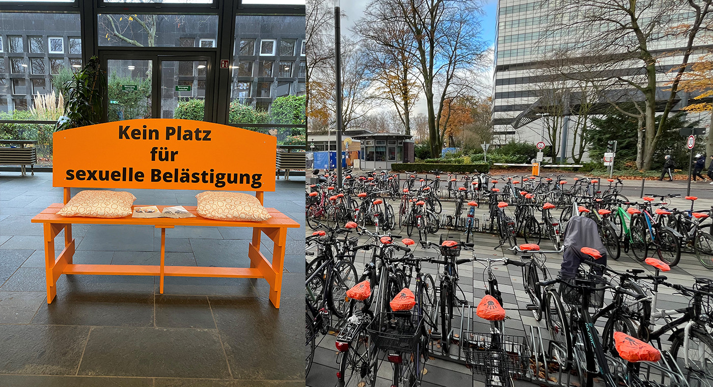 Ein Zeichen Gegen Gewalt An Frauen - Deutsche Sporthochschule Köln