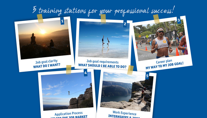 5 training stations for your professional success!