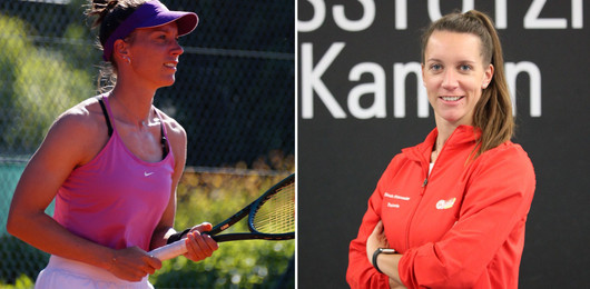 Collage aus zwei Fotos von Dinah Pfizenmaier