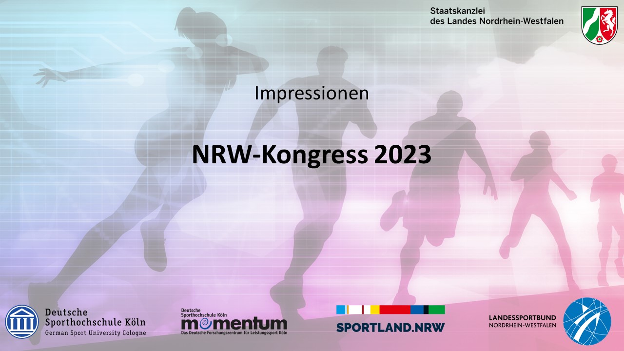 NRW Kongress 2024 Deutsche Sporthochschule Köln